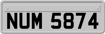 NUM5874