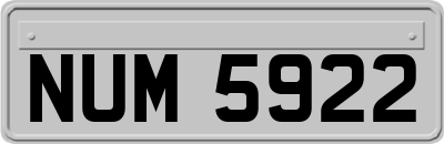 NUM5922