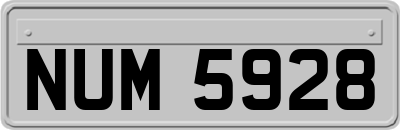 NUM5928