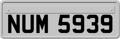 NUM5939