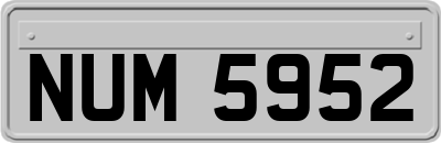 NUM5952