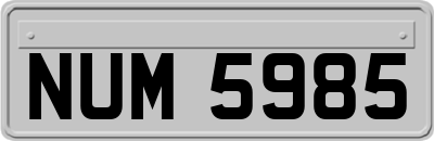 NUM5985