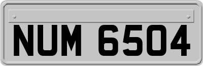 NUM6504