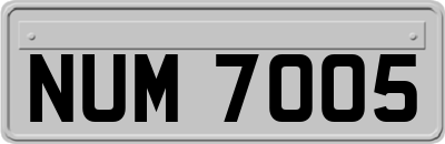 NUM7005