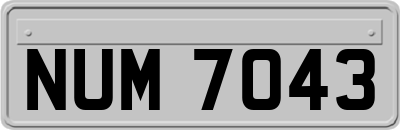 NUM7043