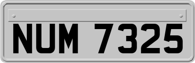 NUM7325