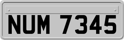 NUM7345