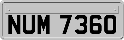NUM7360
