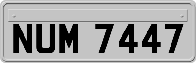 NUM7447