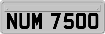 NUM7500