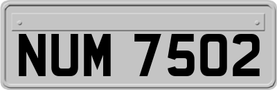 NUM7502