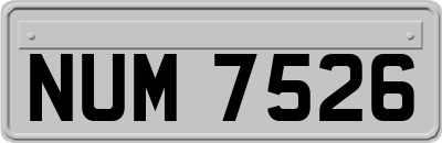 NUM7526