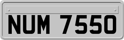 NUM7550