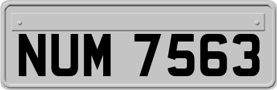 NUM7563