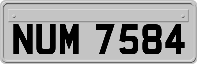NUM7584