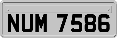 NUM7586