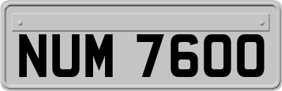 NUM7600