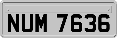NUM7636