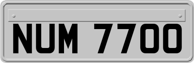 NUM7700