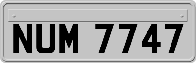 NUM7747