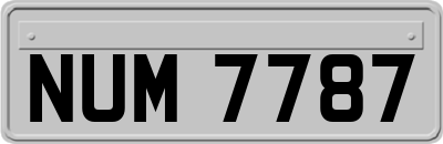 NUM7787