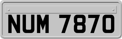 NUM7870