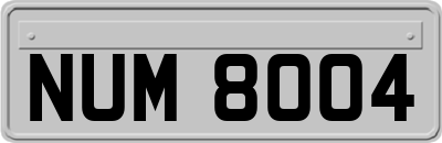 NUM8004