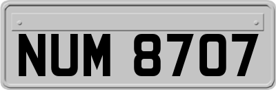 NUM8707