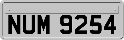 NUM9254