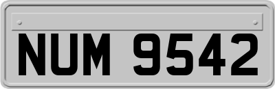 NUM9542