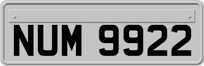 NUM9922