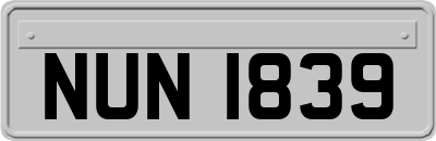 NUN1839