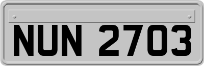 NUN2703
