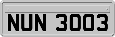 NUN3003