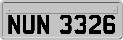 NUN3326