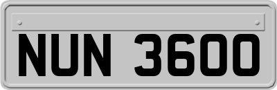 NUN3600