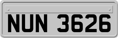 NUN3626