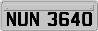 NUN3640