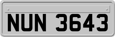 NUN3643