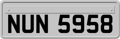NUN5958