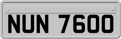 NUN7600