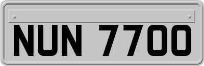 NUN7700
