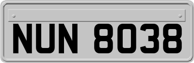 NUN8038