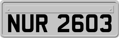 NUR2603