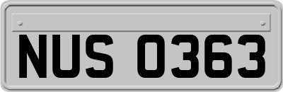 NUS0363