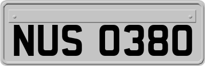 NUS0380