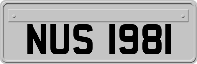 NUS1981