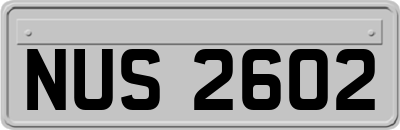 NUS2602