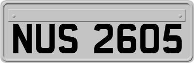 NUS2605