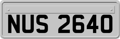 NUS2640